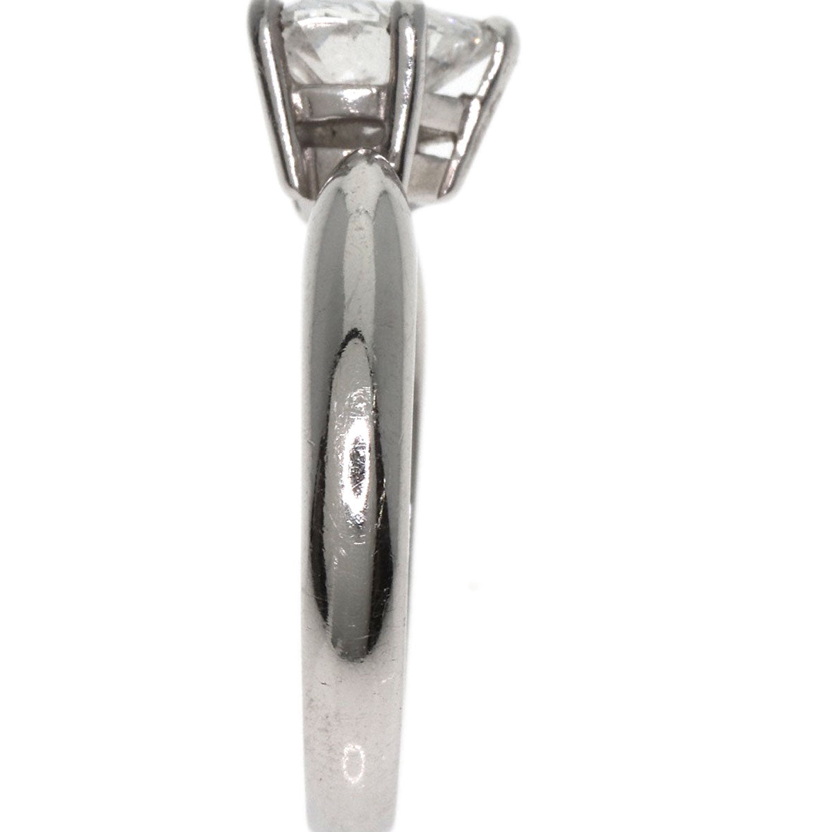 SELECT JEWELRY セレクトジュエリー ジュエリーマキ ハート ダイヤモンド リング・指輪 PT850 レディース 中古