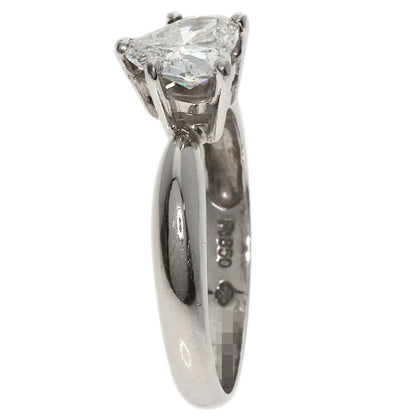 SELECT JEWELRY セレクトジュエリー ジュエリーマキ ハート ダイヤモンド リング・指輪 PT850 レディース 中古