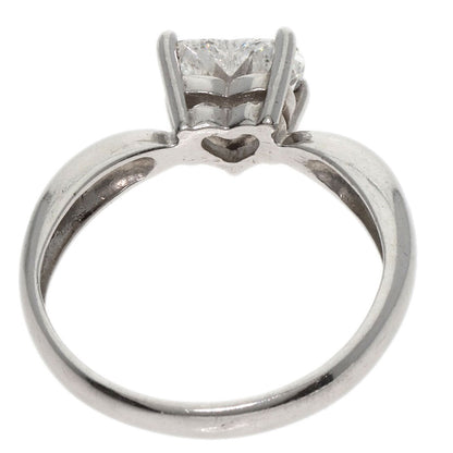 SELECT JEWELRY セレクトジュエリー ジュエリーマキ ハート ダイヤモンド リング・指輪 PT850 レディース 中古