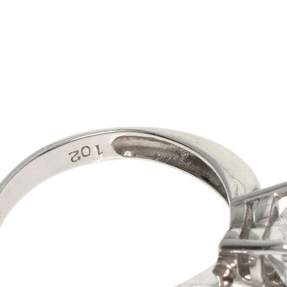 SELECT JEWELRY セレクトジュエリー ジュエリーマキ ハート ダイヤモンド リング・指輪 PT850 レディース 中古