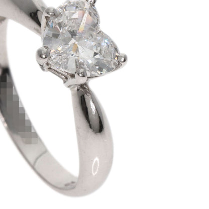 SELECT JEWELRY セレクトジュエリー ジュエリーマキ ハート ダイヤモンド リング・指輪 PT850 レディース 中古