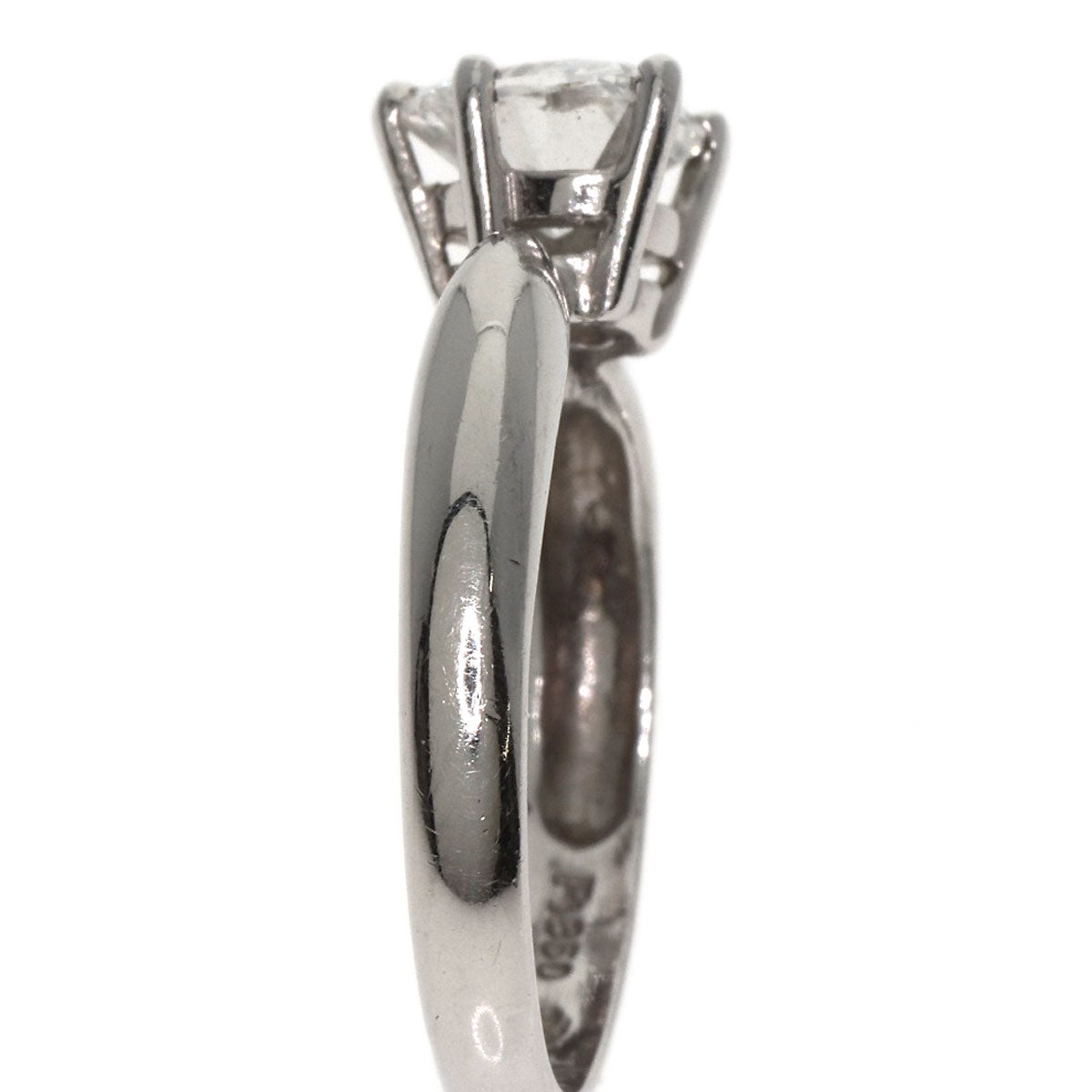SELECT JEWELRY セレクトジュエリー ジュエリーマキ ハート ダイヤモンド リング・指輪 PT850 レディース 中古