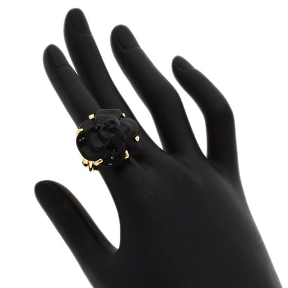 シャネル カメリア オニキス リング・指輪 中古 商品画像8