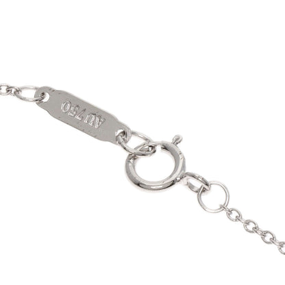 TIFFANY&Co. ティファニー ボウ リボン ダイヤモンド ブレスレット K18WG レディース 中古