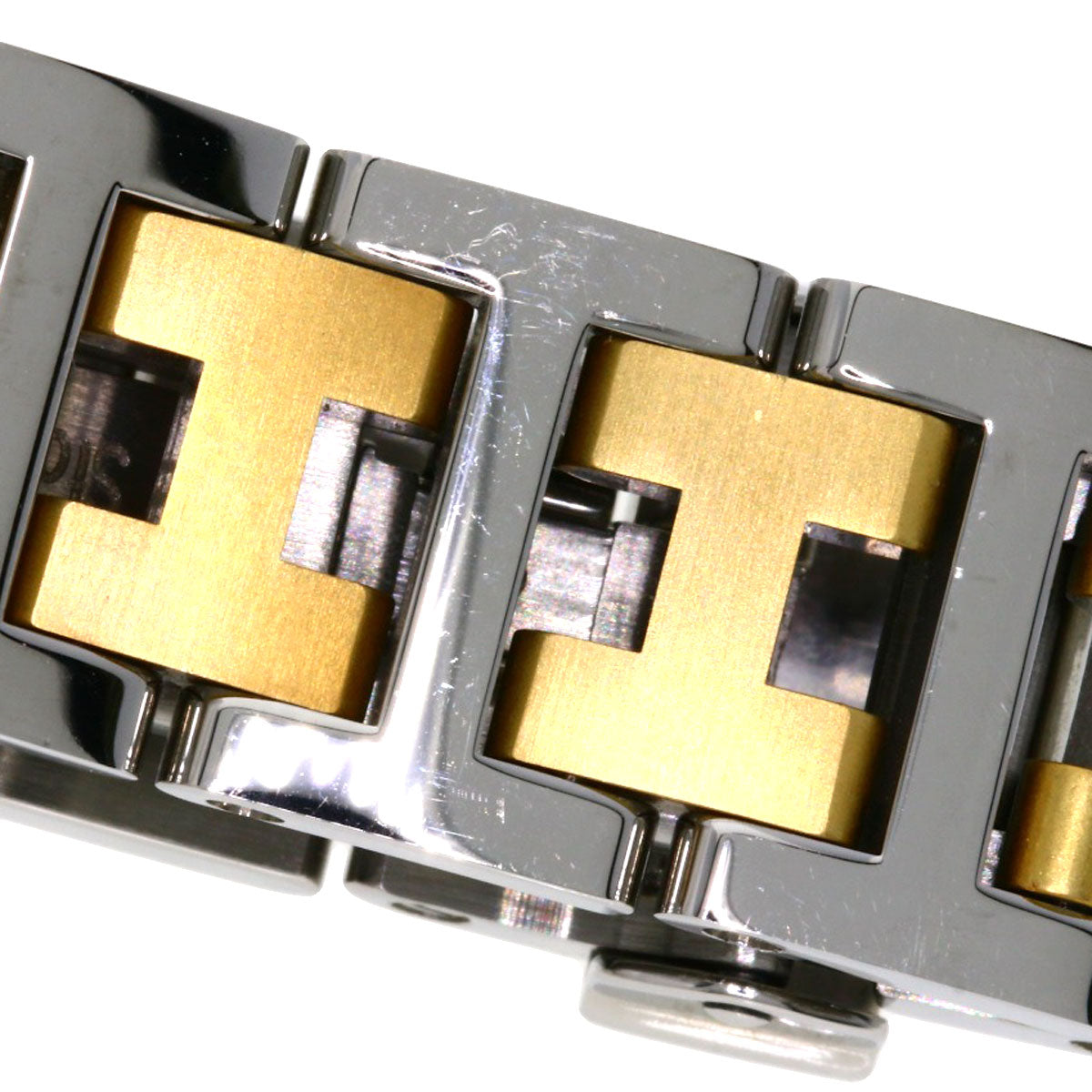 HERMES エルメス CL4.220 クリッパー 腕時計 SS レディース 中古