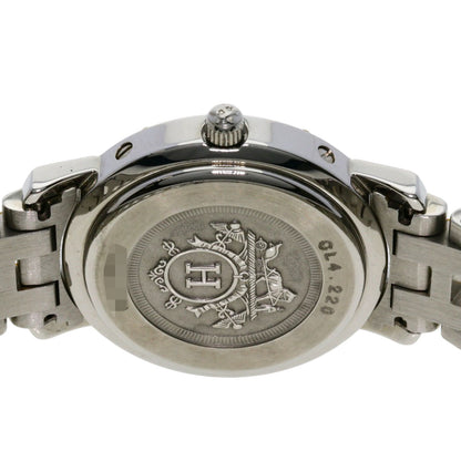 HERMES エルメス CL4.220 クリッパー 腕時計 SS レディース 中古