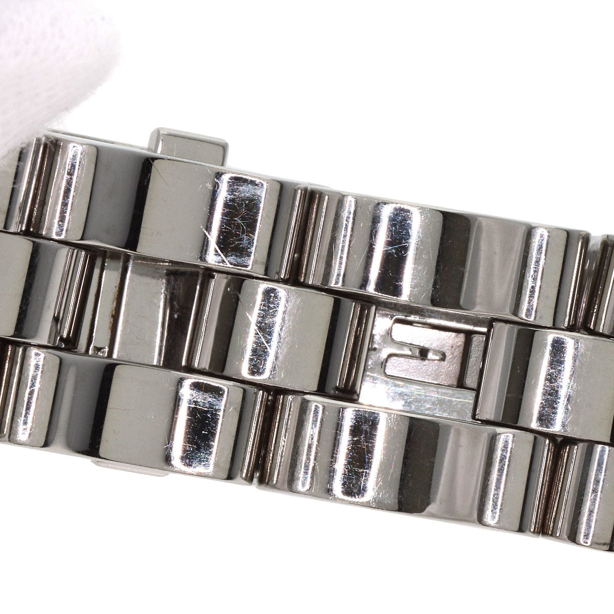 GUCCI グッチ 2305L スクエアフェイス 腕時計 SS レディース 中古