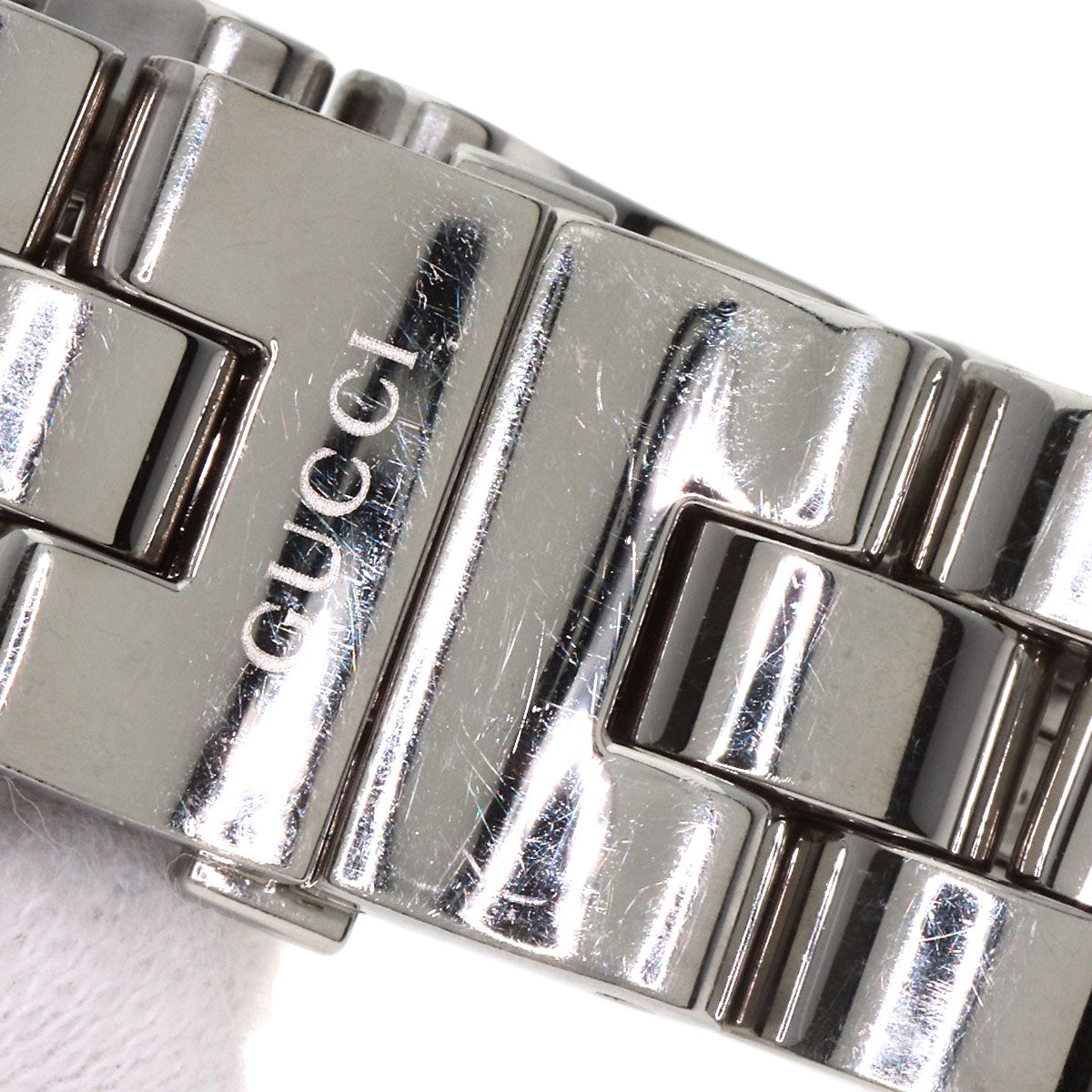 GUCCI グッチ 2305L スクエアフェイス 腕時計 SS レディース 中古
