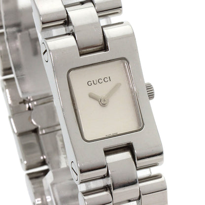 GUCCI グッチ 2305L スクエアフェイス 腕時計 SS レディース 中古
