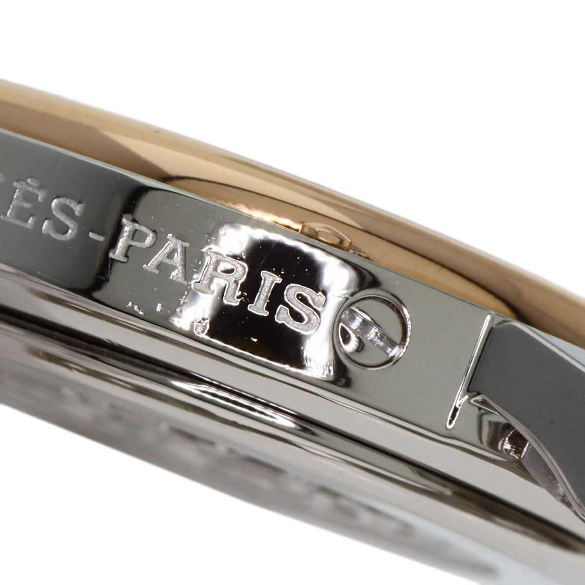 HERMES エルメス CL4.221 クリッパー 新バックル 腕時計 SS レディース 中古