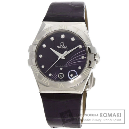 OMEGA オメガ 123.13.35.60.60.001 コンステレーション 11P ダイヤモンド 腕時計 SS レディース 中古