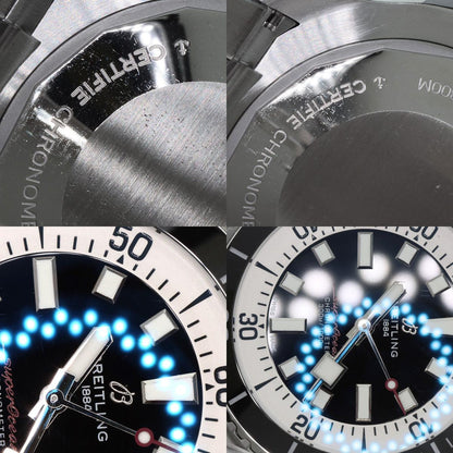 BREITLING ブライトリング A17376 スーパーオーシャン オートマチック44 腕時計 SS メンズ 中古