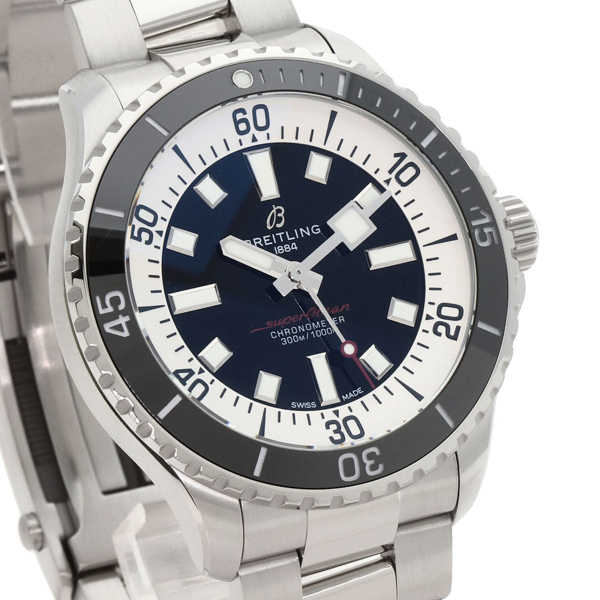 BREITLING ブライトリング A17376 スーパーオーシャン オートマチック44 腕時計 SS メンズ 中古
