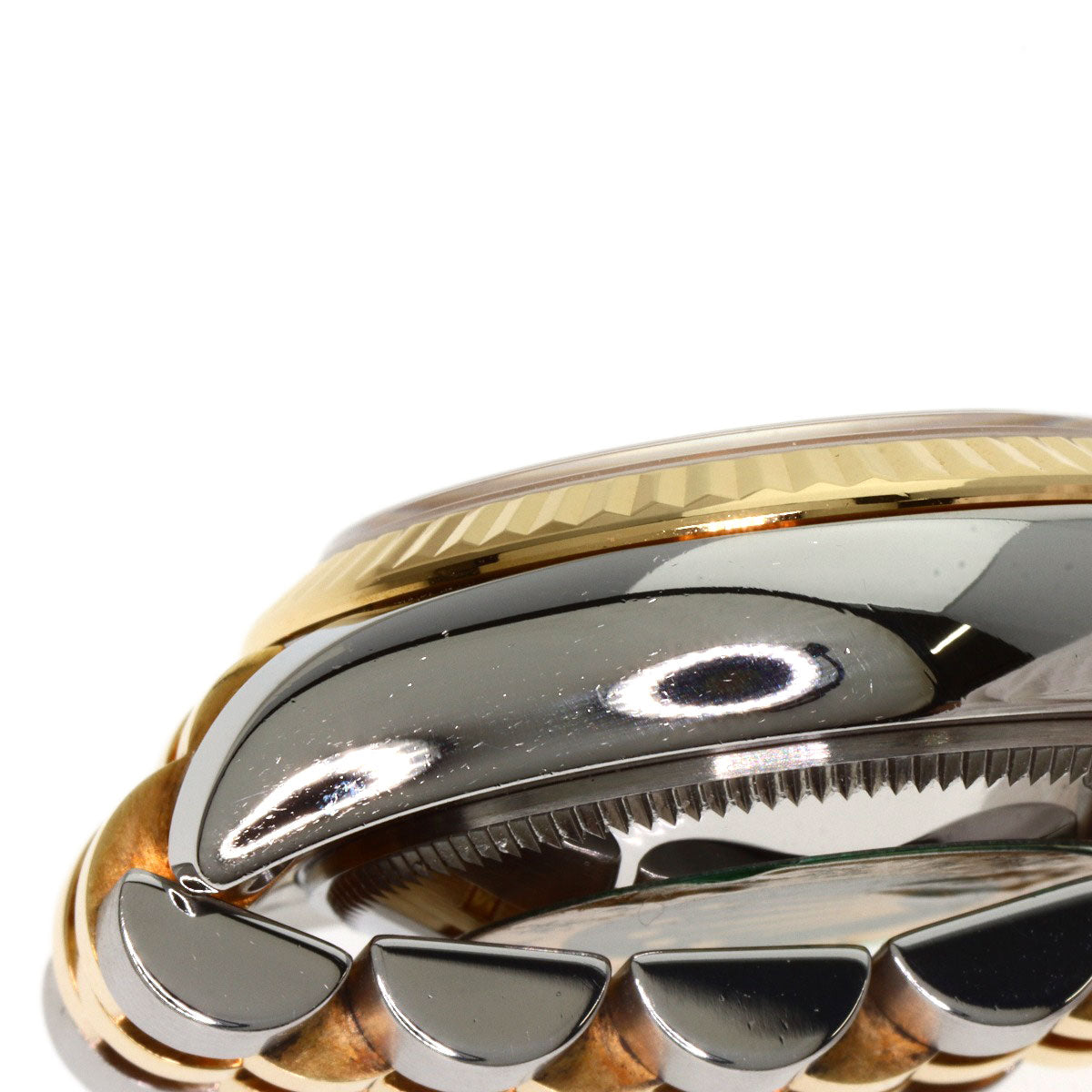 ROLEX ロレックス 179173G デイトジャスト 10P ダイヤモンド 腕時計 SS レディース 中古