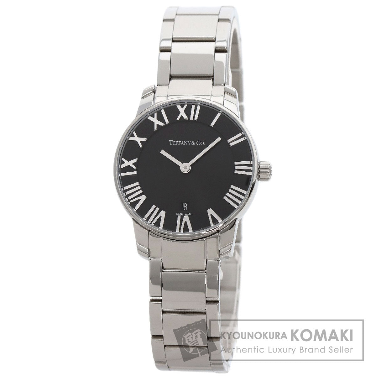 TIFFANY&Co. ティファニー Z1830.11.10A10A00A アトラスドーム 腕時計 SS レディース 中古