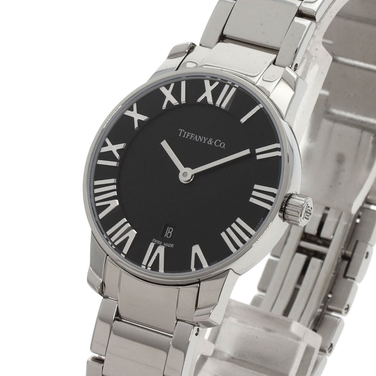TIFFANY&Co. ティファニー Z1830.11.10A10A00A アトラスドーム 腕時計 SS レディース 中古