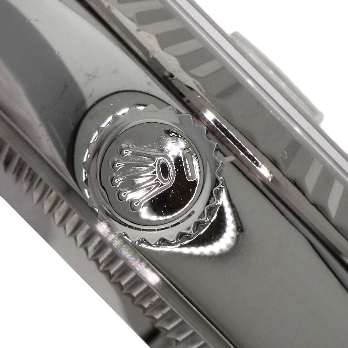 ROLEX ロレックス 179174G デイトジャスト 10P ダイヤモンド 腕時計 SS レディース 中古