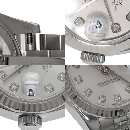ロレックス 179174G デイトジャスト 10P ダイヤモンド 腕時計 中古 商品画像19