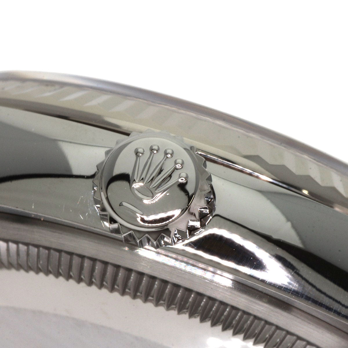 ROLEX ロレックス 116234G デイトジャスト 10P ダイヤモンド 腕時計 SS メンズ 中古