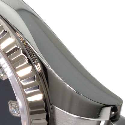 ROLEX ロレックス 116234G デイトジャスト 10P ダイヤモンド 腕時計 SS メンズ 中古