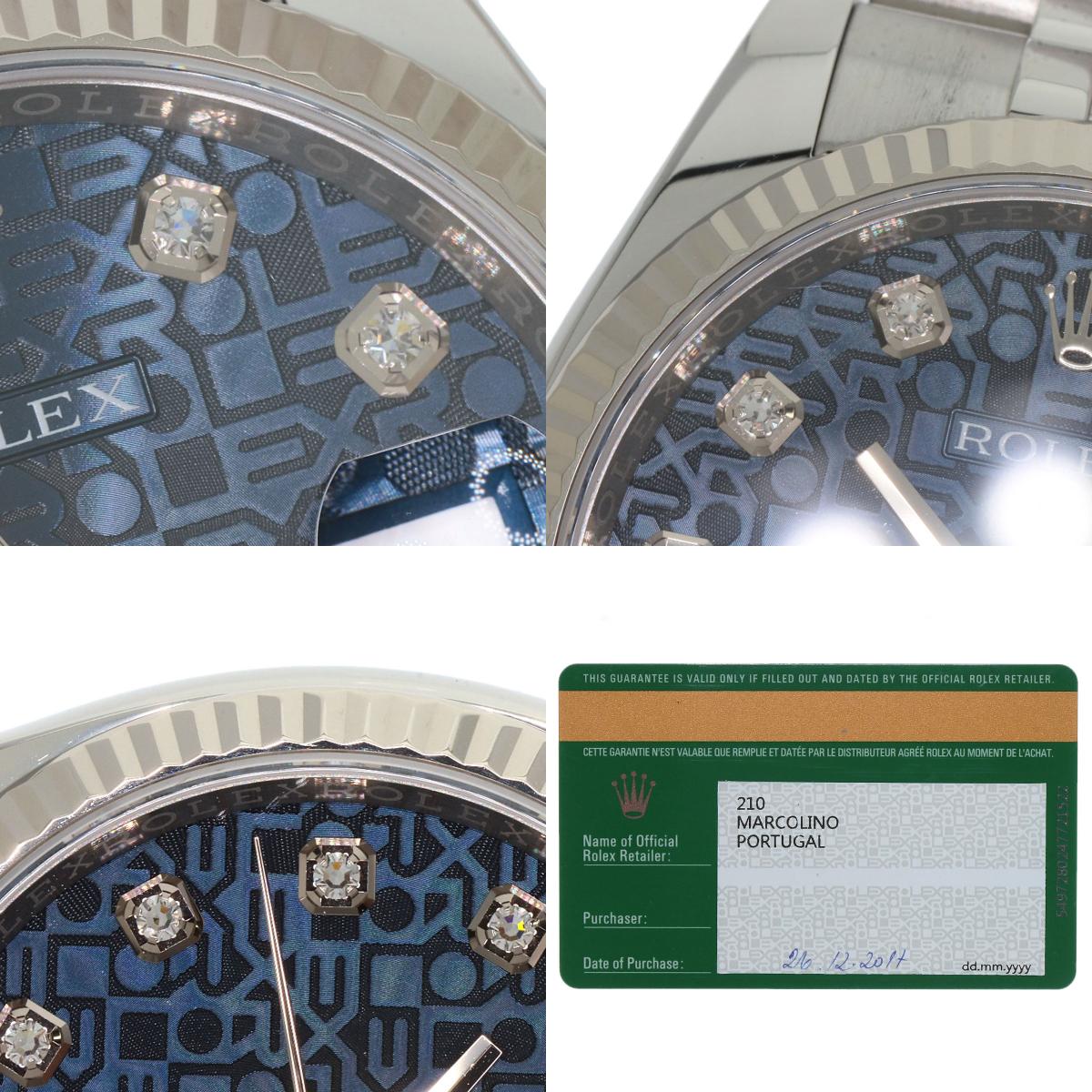 ロレックス 116234G デイトジャスト 10P ダイヤモンド 腕時計 中古 商品画像20