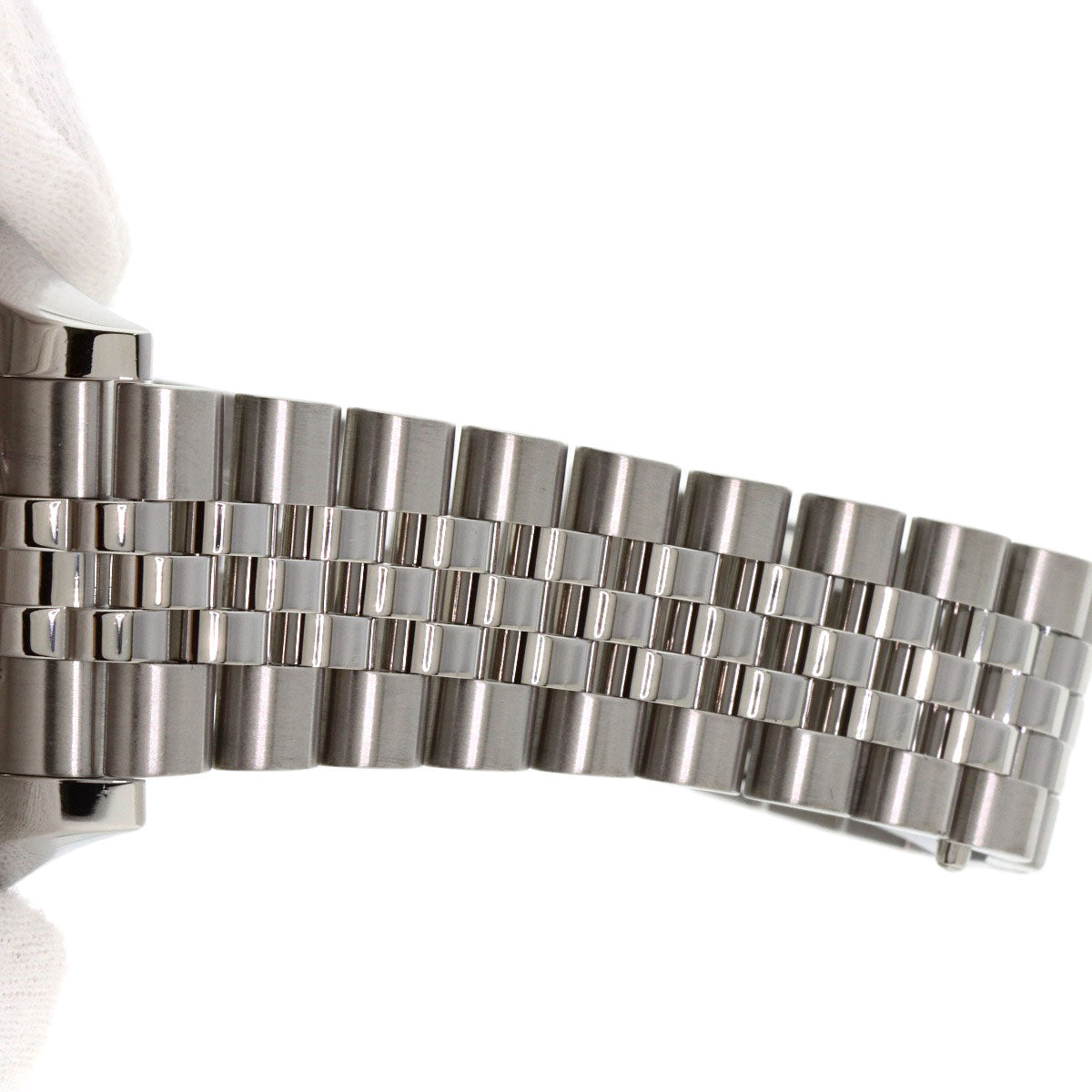 ROLEX ロレックス 116234G デイトジャスト 10P ダイヤモンド 腕時計 SS メンズ 中古