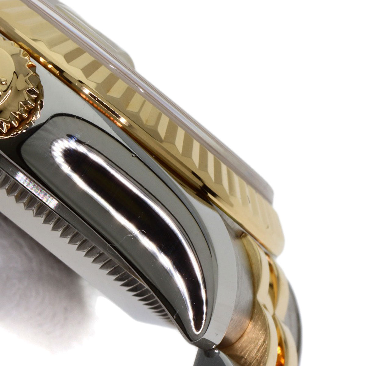ROLEX ロレックス 179173G デイトジャスト 10P ダイヤモンド 腕時計 SS レディース 中古