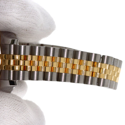 ROLEX ロレックス 179173G デイトジャスト 10P ダイヤモンド 腕時計 SS レディース 中古