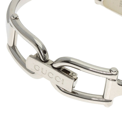 GUCCI グッチ 1500L スクエアフェイス 腕時計 SS レディース 中古