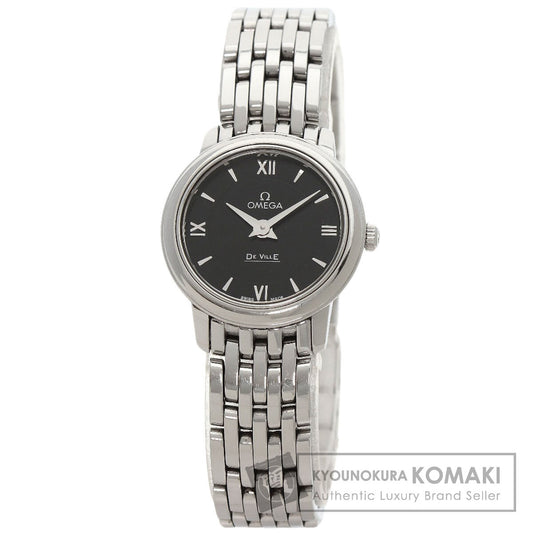 OMEGA オメガ 4570.52 デビル プレステージ 腕時計 SS レディース 中古