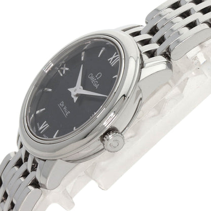 OMEGA オメガ 4570.52 デビル プレステージ 腕時計 SS レディース 中古