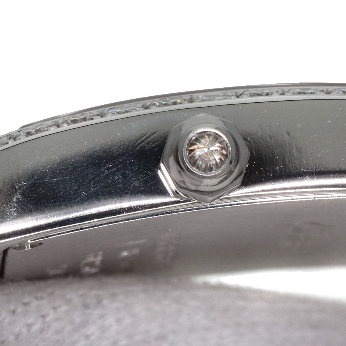 CARTIER カルティエ WE1002S3 タンクフランセーズ SM 腕時計 K18WG レディース 中古