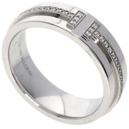 TIFFANY&Co. ティファニー T TWO ダイヤモンド リング・指輪 K18WG レディース 中古
