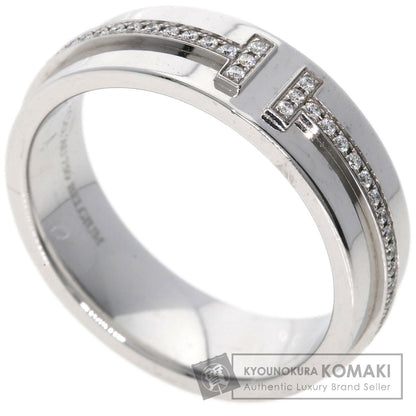 TIFFANY&Co. ティファニー T TWO ダイヤモンド リング・指輪 K18WG レディース 中古