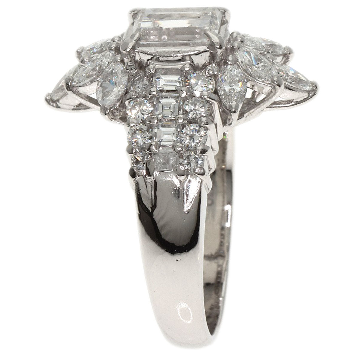 SELECT JEWELRY セレクトジュエリー ダイヤモンド F-SI2 リング・指輪 PT900 レディース 中古