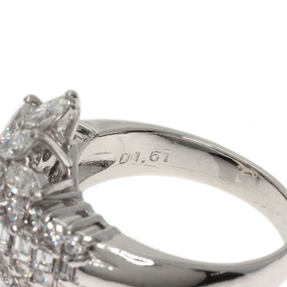 SELECT JEWELRY セレクトジュエリー ダイヤモンド F-SI2 リング・指輪 PT900 レディース 中古
