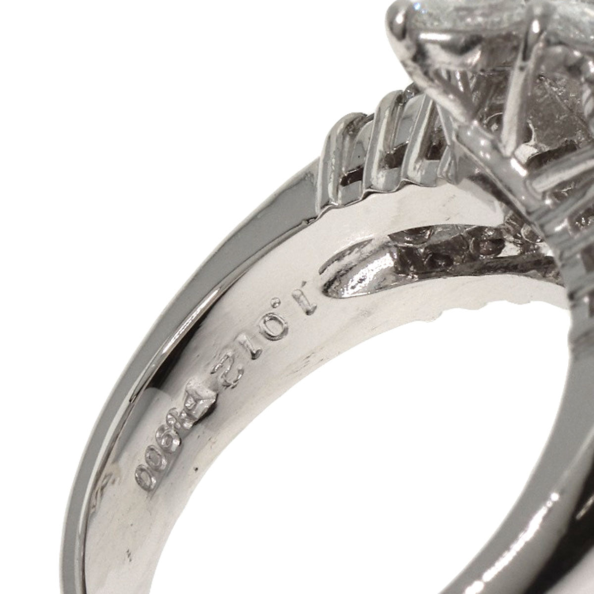 SELECT JEWELRY セレクトジュエリー ダイヤモンド F-SI2 リング・指輪 PT900 レディース 中古