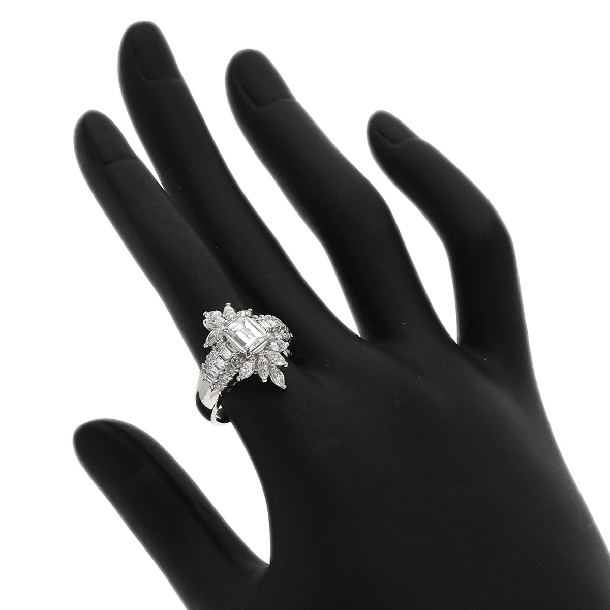 SELECT JEWELRY セレクトジュエリー ダイヤモンド F-SI2 リング・指輪 PT900 レディース 中古