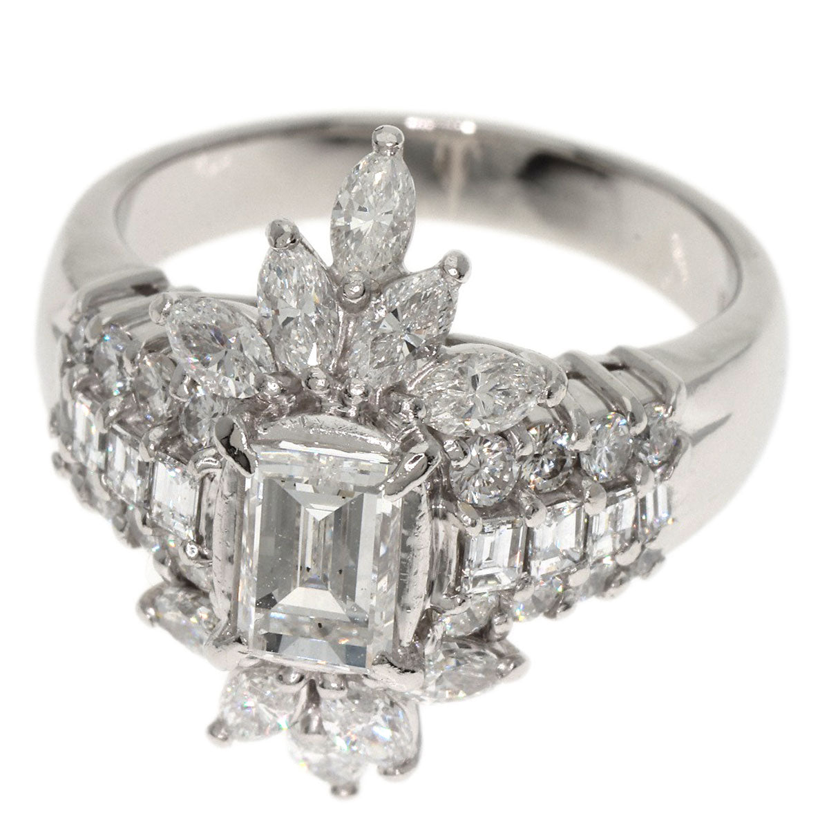SELECT JEWELRY セレクトジュエリー ダイヤモンド F-SI2 リング・指輪 PT900 レディース 中古