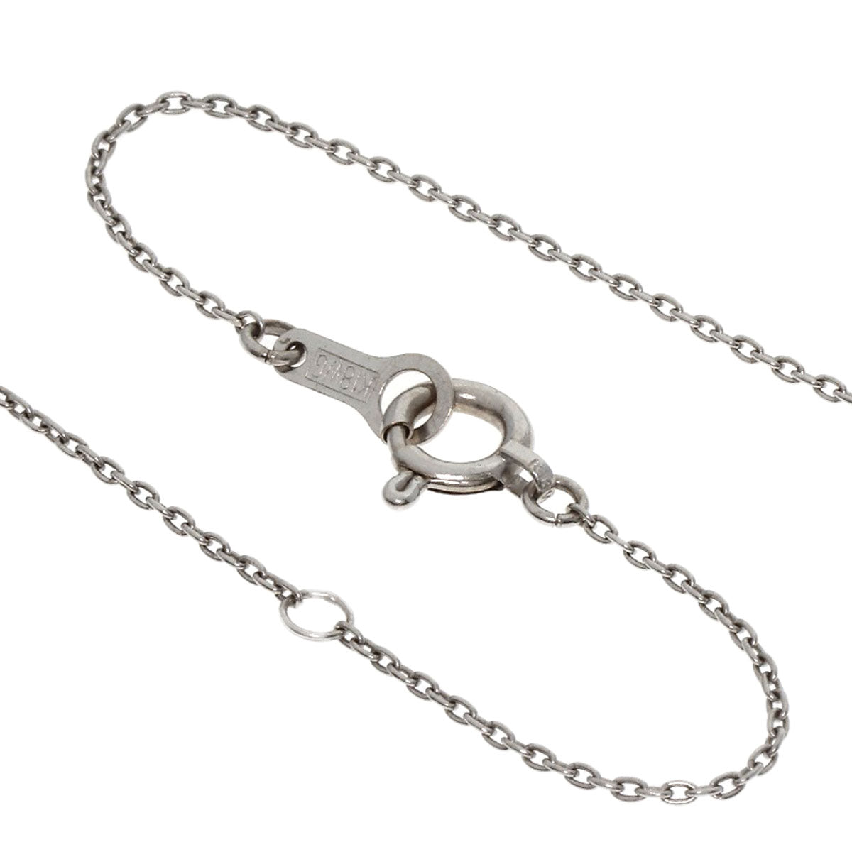SELECT JEWELRY セレクトジュエリー ダイヤモンド ネックレス K18WG レディース 中古
