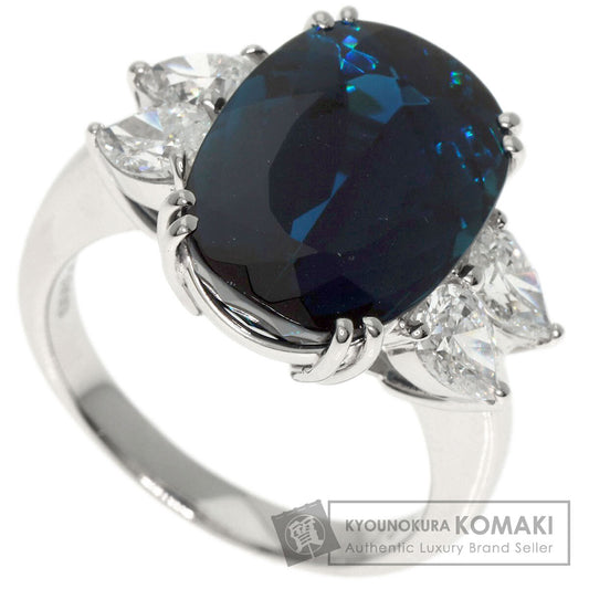 SELECT JEWELRY セレクトジュエリー トルマリン ダイヤモンド リング・指輪 PT900 レディース 中古
