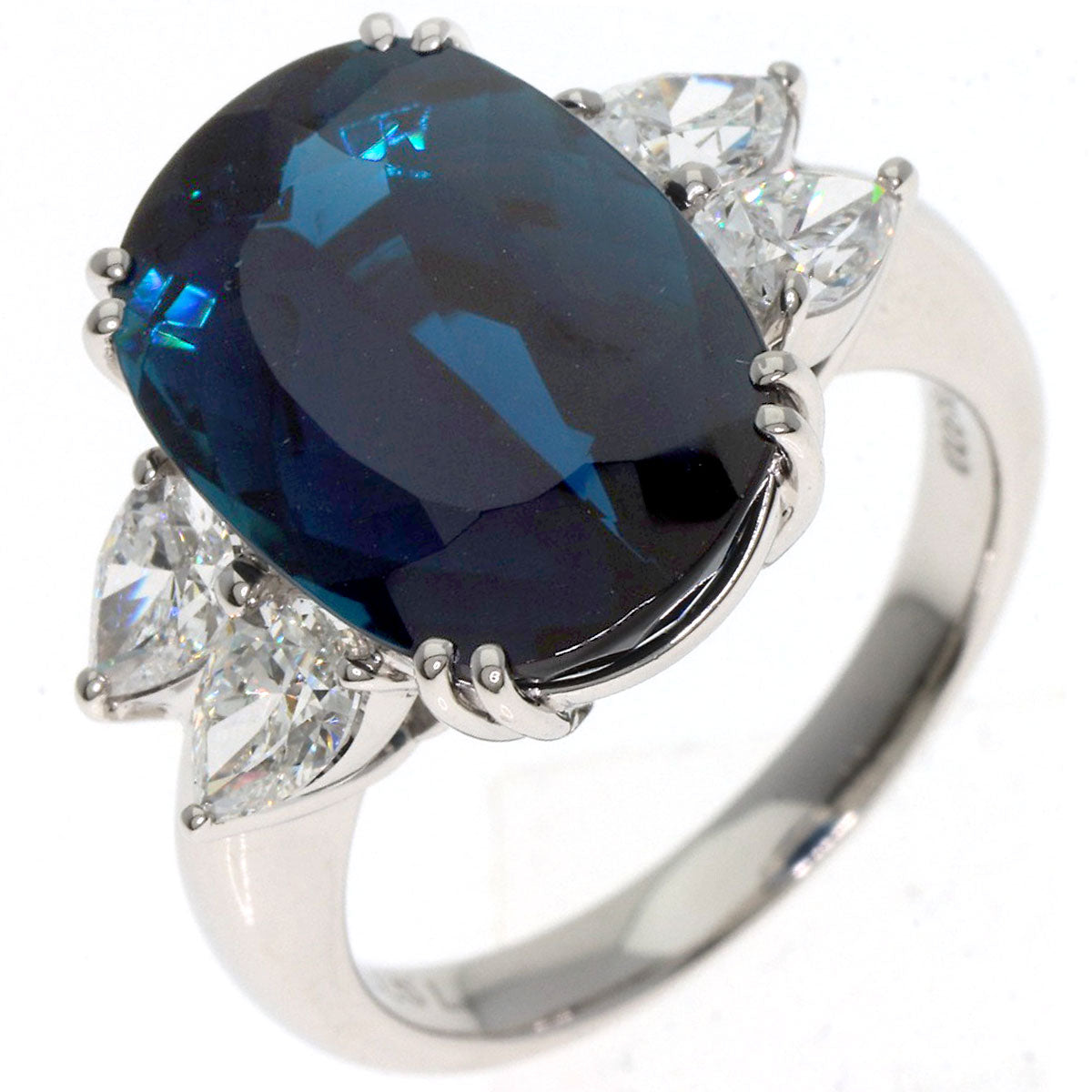 SELECT JEWELRY セレクトジュエリー トルマリン ダイヤモンド リング・指輪 PT900 レディース 中古