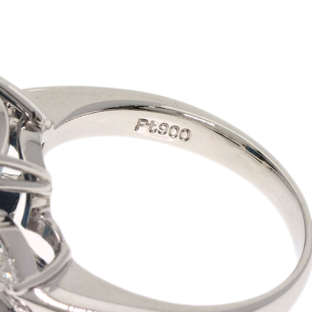 SELECT JEWELRY セレクトジュエリー トルマリン ダイヤモンド リング・指輪 PT900 レディース 中古