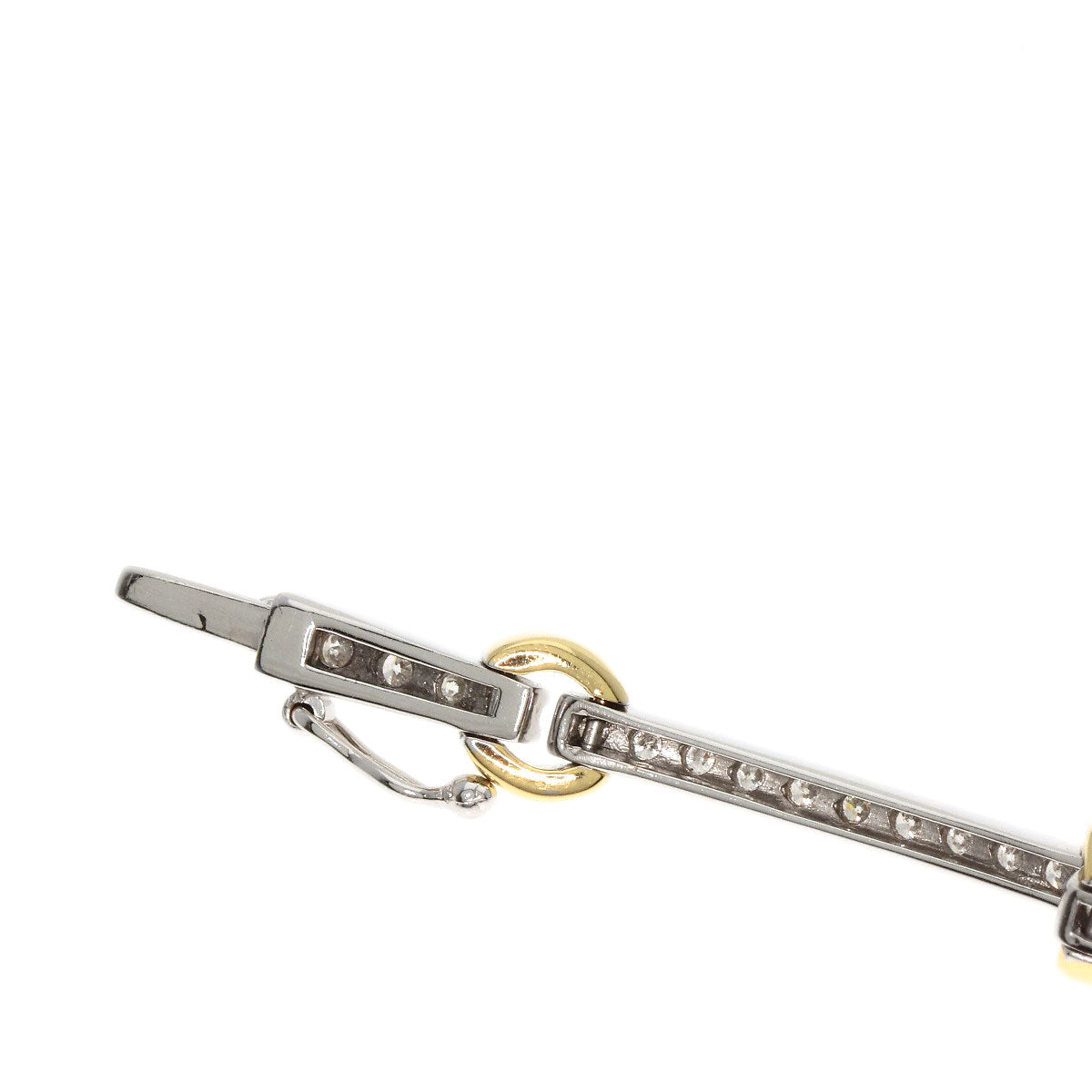 SELECT JEWELRY セレクトジュエリー ダイヤモンド ブレスレット K18WG レディース 中古