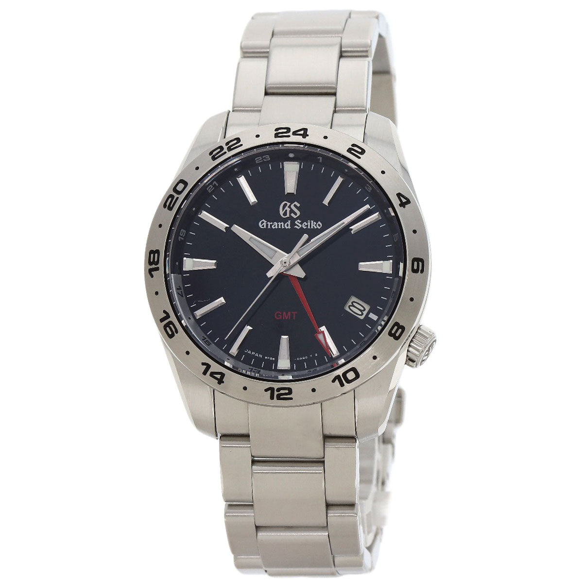 SEIKO セイコー SBGN029 9F86-0AK0 グランドセイコー スポーツコレクション GMT 腕時計 SS メンズ 中古