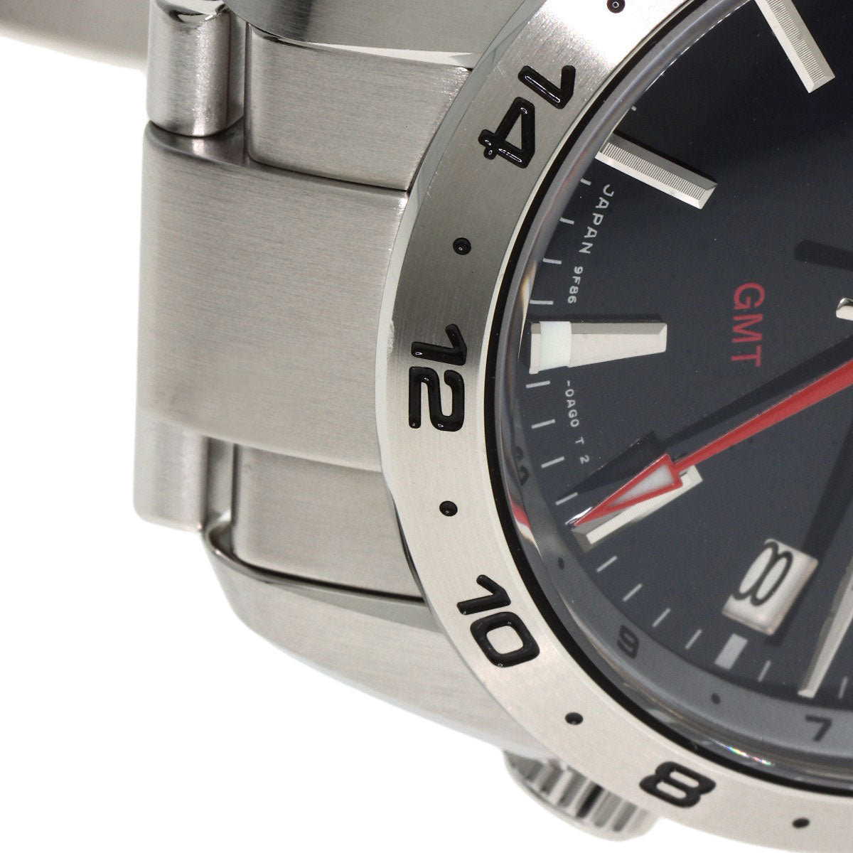 SEIKO セイコー SBGN029 9F86-0AK0 グランドセイコー スポーツコレクション GMT 腕時計 SS メンズ 中古