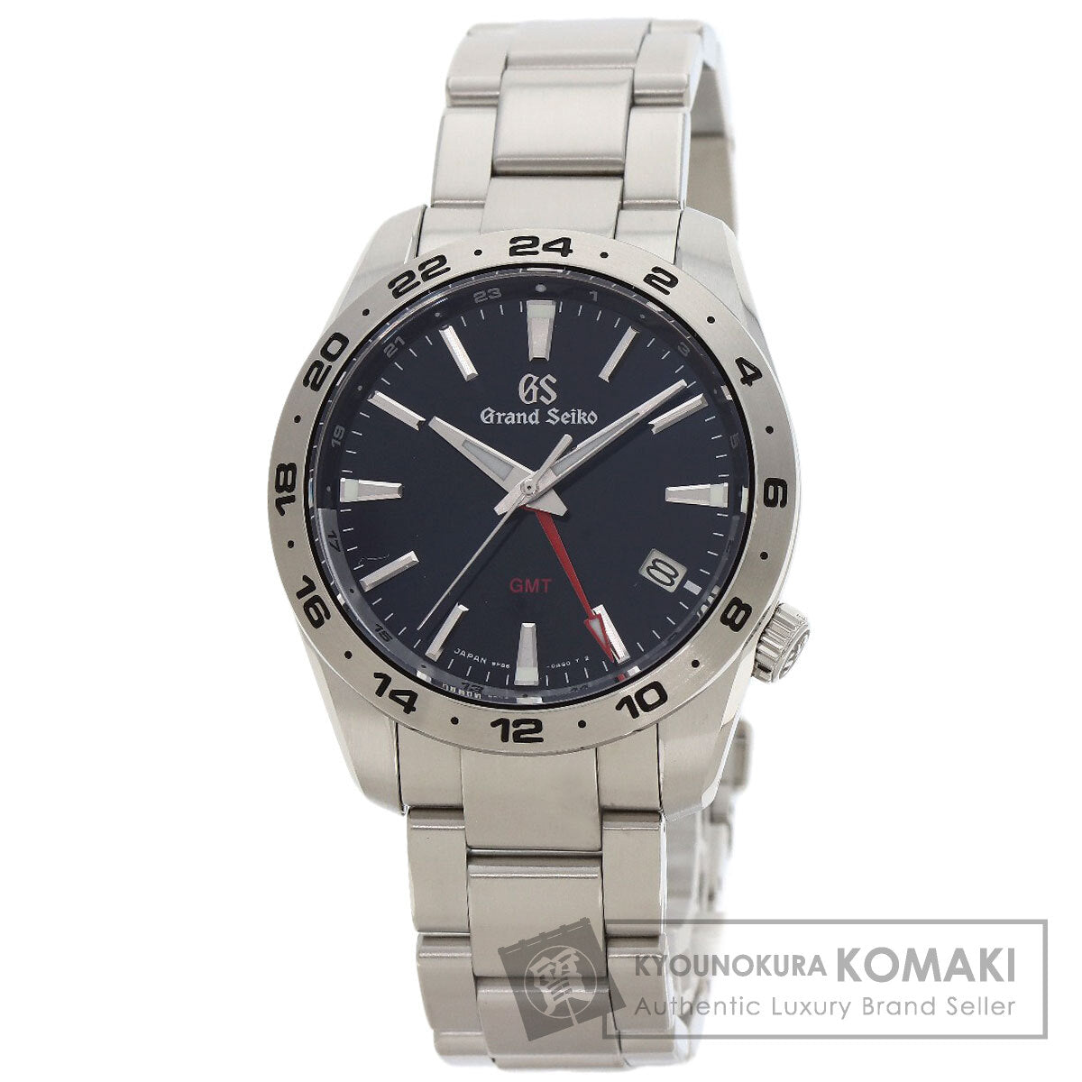 SEIKO セイコー SBGN029 9F86-0AK0 グランドセイコー スポーツコレクション GMT 腕時計 SS メンズ 中古