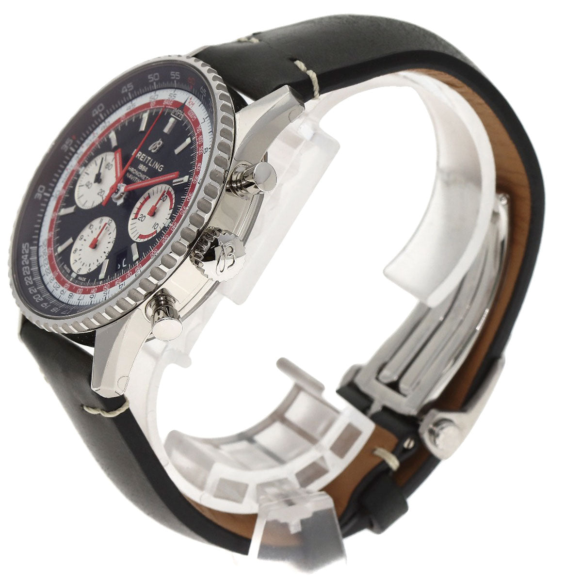 BREITLING ブライトリング AB0121B1B1X2 ナビタイマーB01 クロノグラフ 43 腕時計 SS メンズ 中古