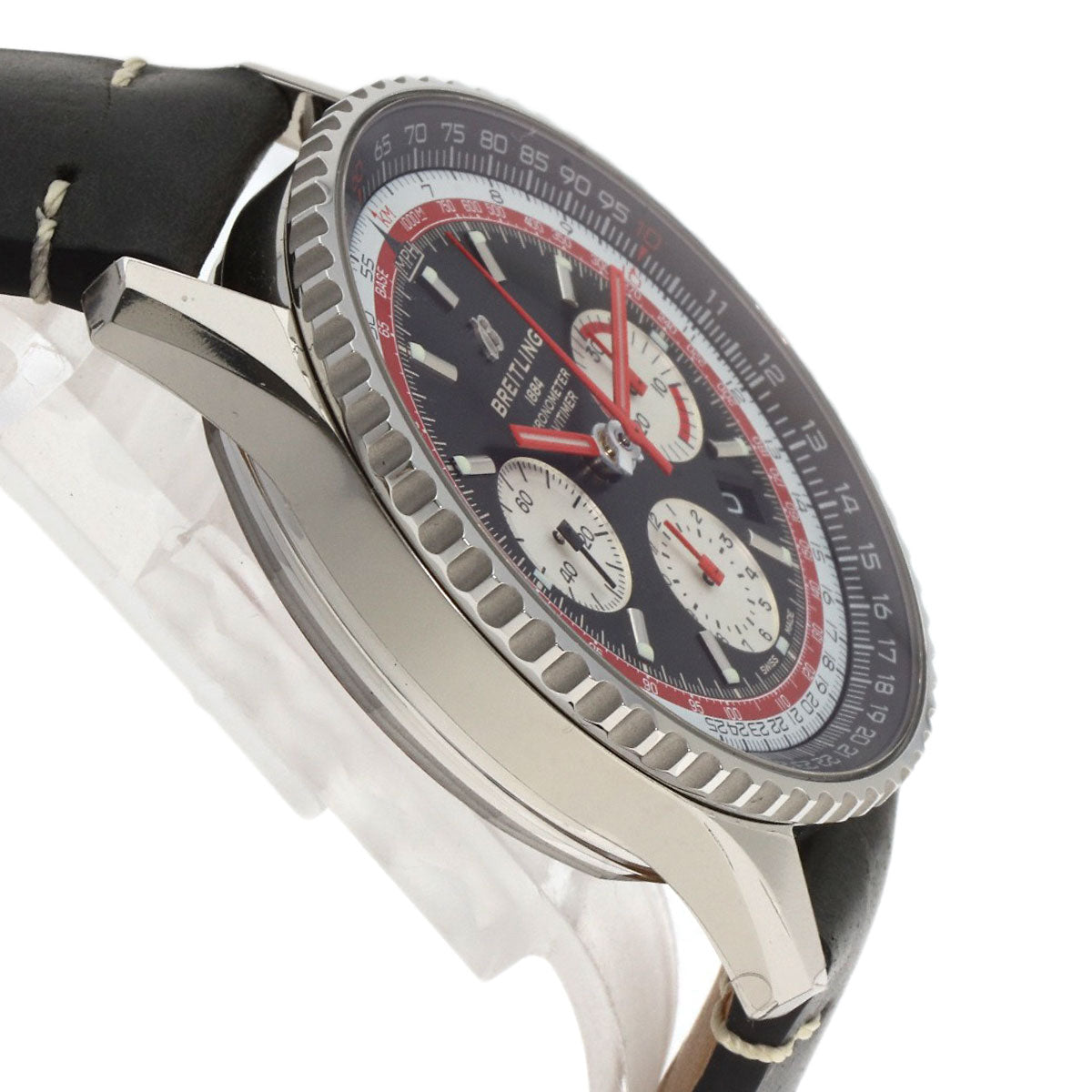 BREITLING ブライトリング AB0121B1B1X2 ナビタイマーB01 クロノグラフ 43 腕時計 SS メンズ 中古