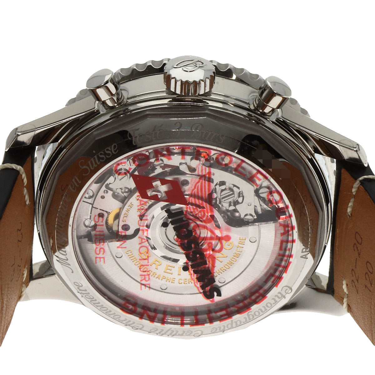 BREITLING ブライトリング AB0121B1B1X2 ナビタイマーB01 クロノグラフ 43 腕時計 SS メンズ 中古